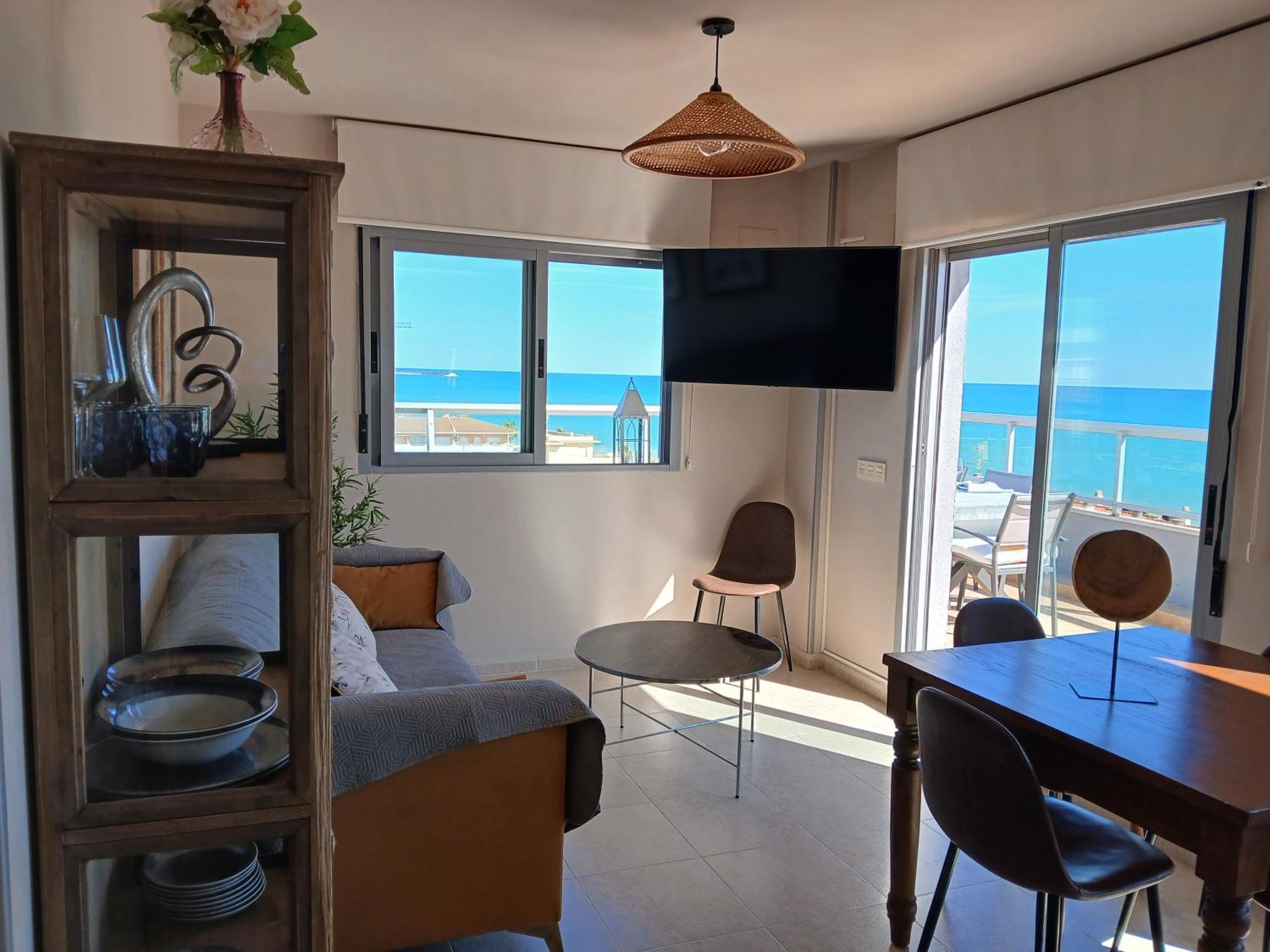 Apartamento Precioso Atico Frente Al Mar Reformado 2025 Peñíscola Exterior foto
