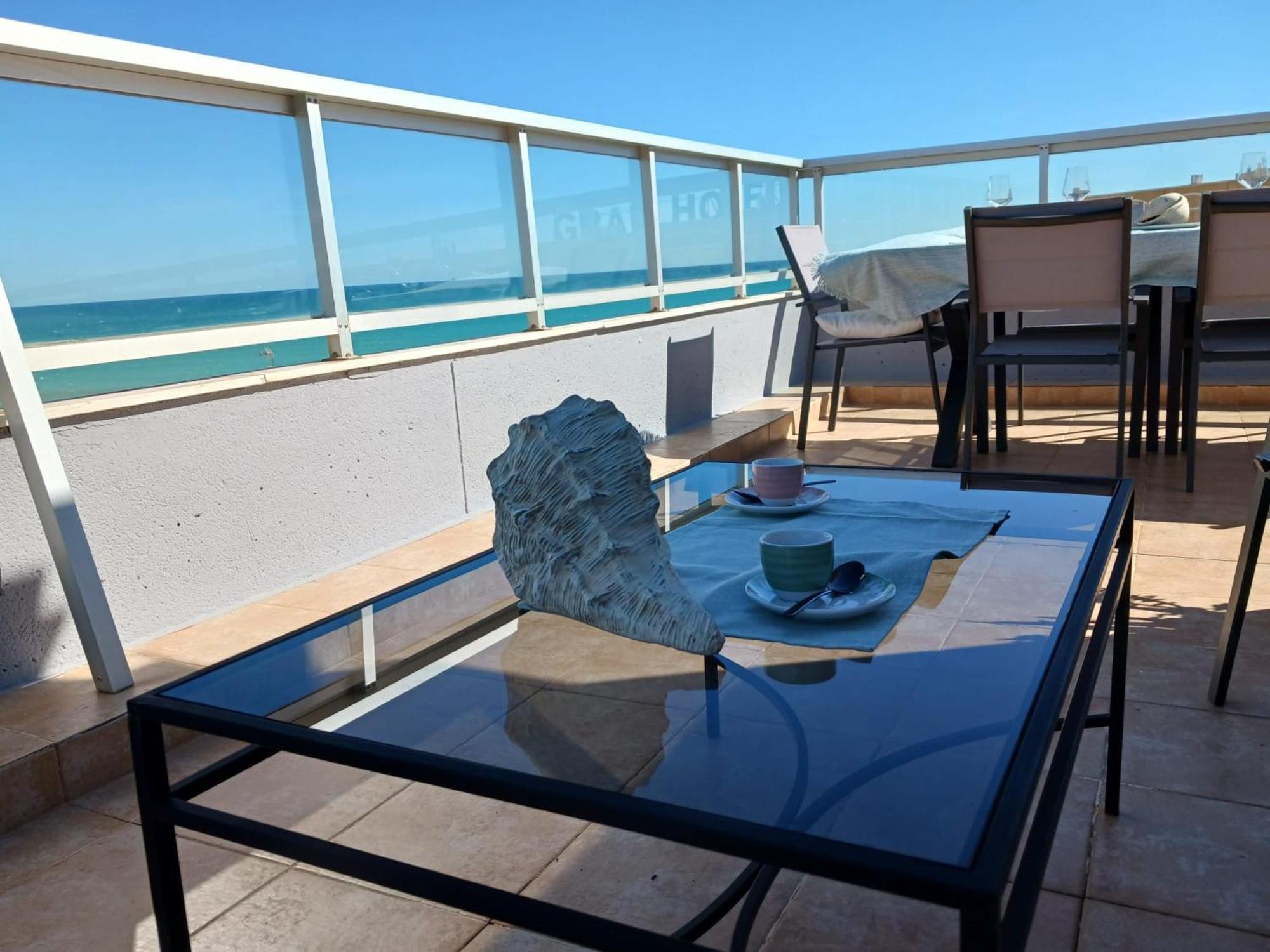Apartamento Precioso Atico Frente Al Mar Reformado 2025 Peñíscola Exterior foto