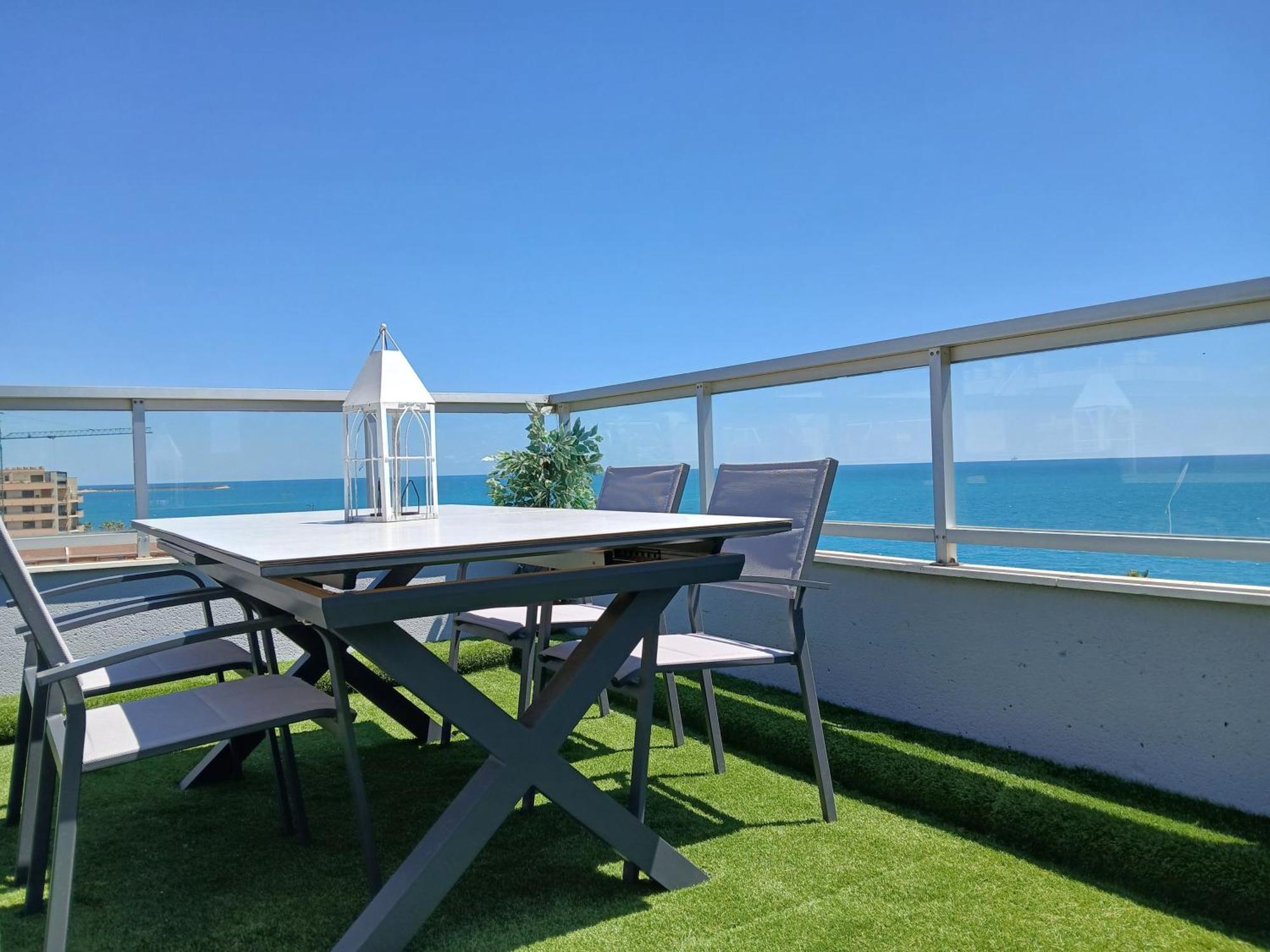Apartamento Precioso Atico Frente Al Mar Reformado 2025 Peñíscola Exterior foto
