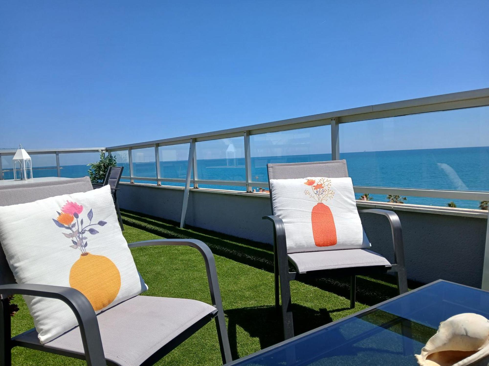 Apartamento Precioso Atico Frente Al Mar Reformado 2025 Peñíscola Exterior foto